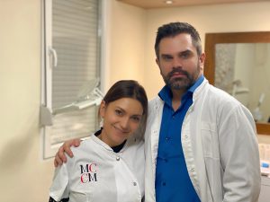 Elena Mijatović i dr Nemanja Petrovic